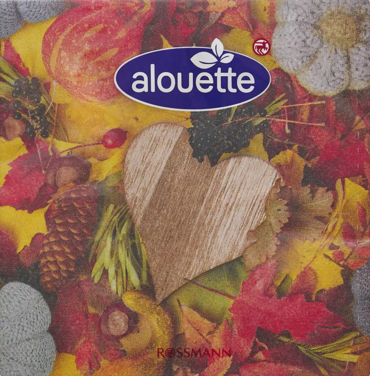 Bild 1 von alouette Cocktail-Serviette Foto Holzherz