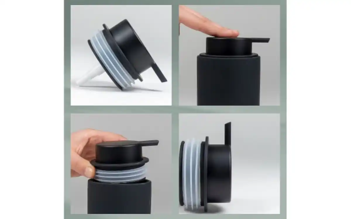 Bild 3 von Seifenspender Sana, schwarz, 14 cm