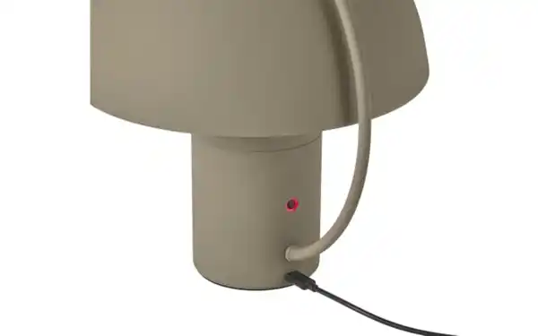 Bild 3 von LED-Akkutischleuchte Hedda, olivgrün, 17 cm, inkl. CCT und Touchdimmer