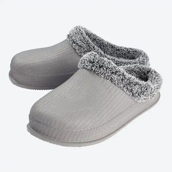 Bild 1 von Damen-Clogs mit Kunstfelleinsatz