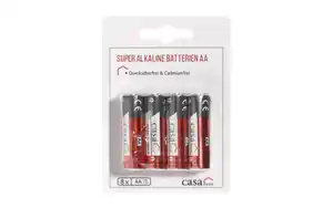 Alkali-Batterien AA, 8 StĂĽck