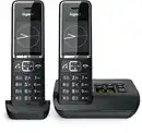 Bild 1 von Comfort 550A duo Schnurlostelefon mit Anrufbeantworter schwarz/chrom