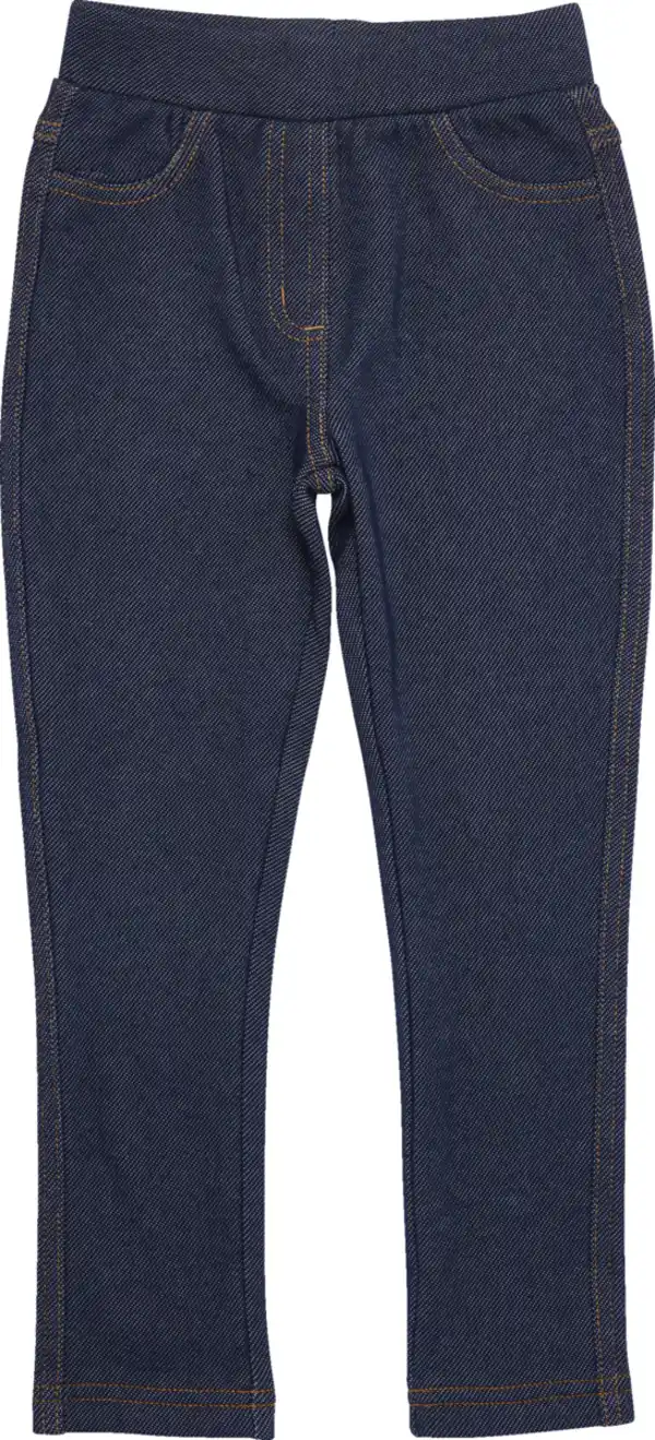 Bild 1 von IDEENWELT Kinder-Plüschleggings, Denim, Gr. 110/116