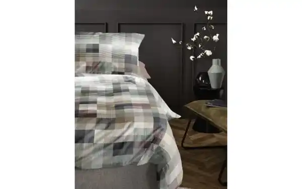 Bild 2 von Bettwäsche Wave, beige, 135 x 200 cm