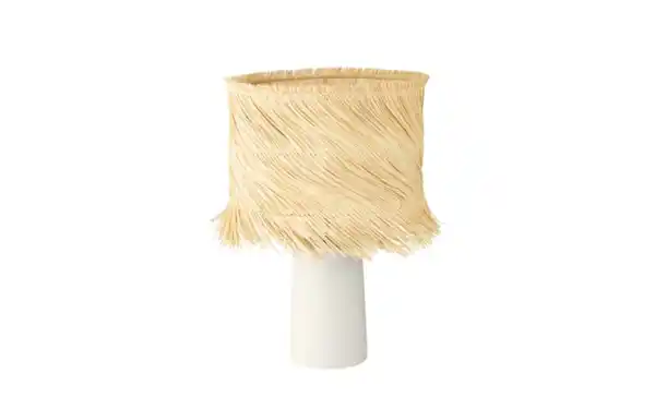Bild 1 von Tischleuchte PAISANO, Rattan/weiß