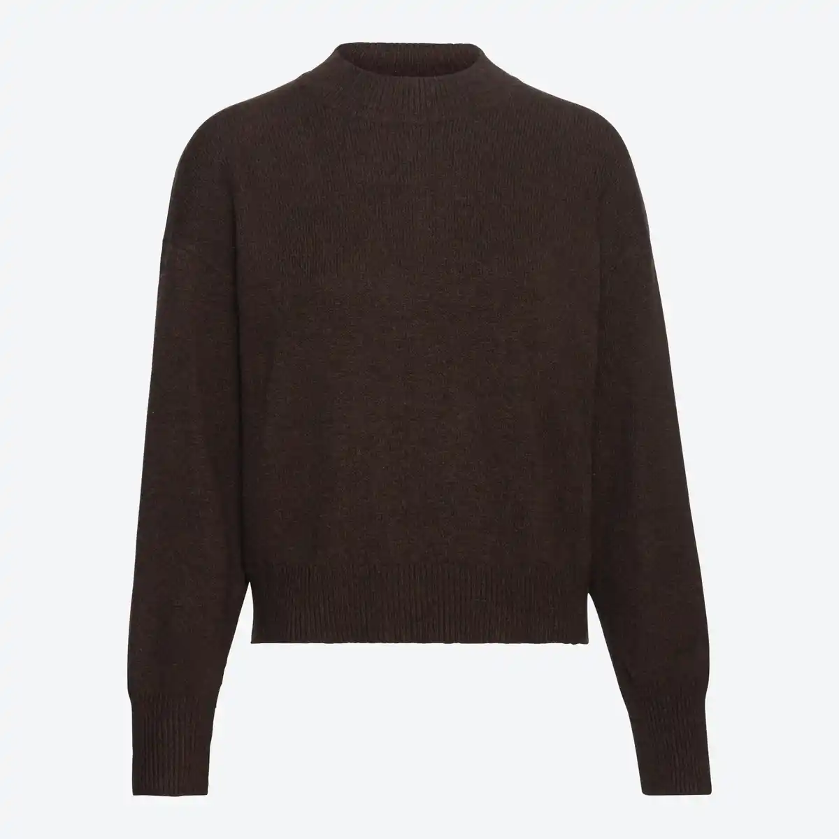 Bild 3 von Damen-Strickpullover mit hohem Kragen