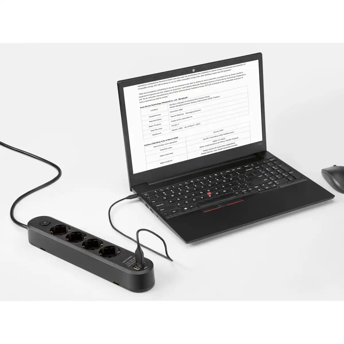 Bild 4 von Steckdosenleiste 4-fach USB Ein-Aus-Schalter