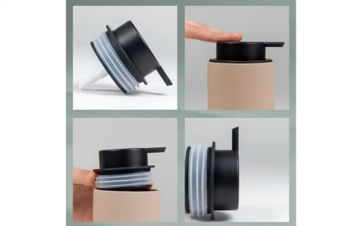 Bild 3 von Seifenspender Sana, beige, 14 cm