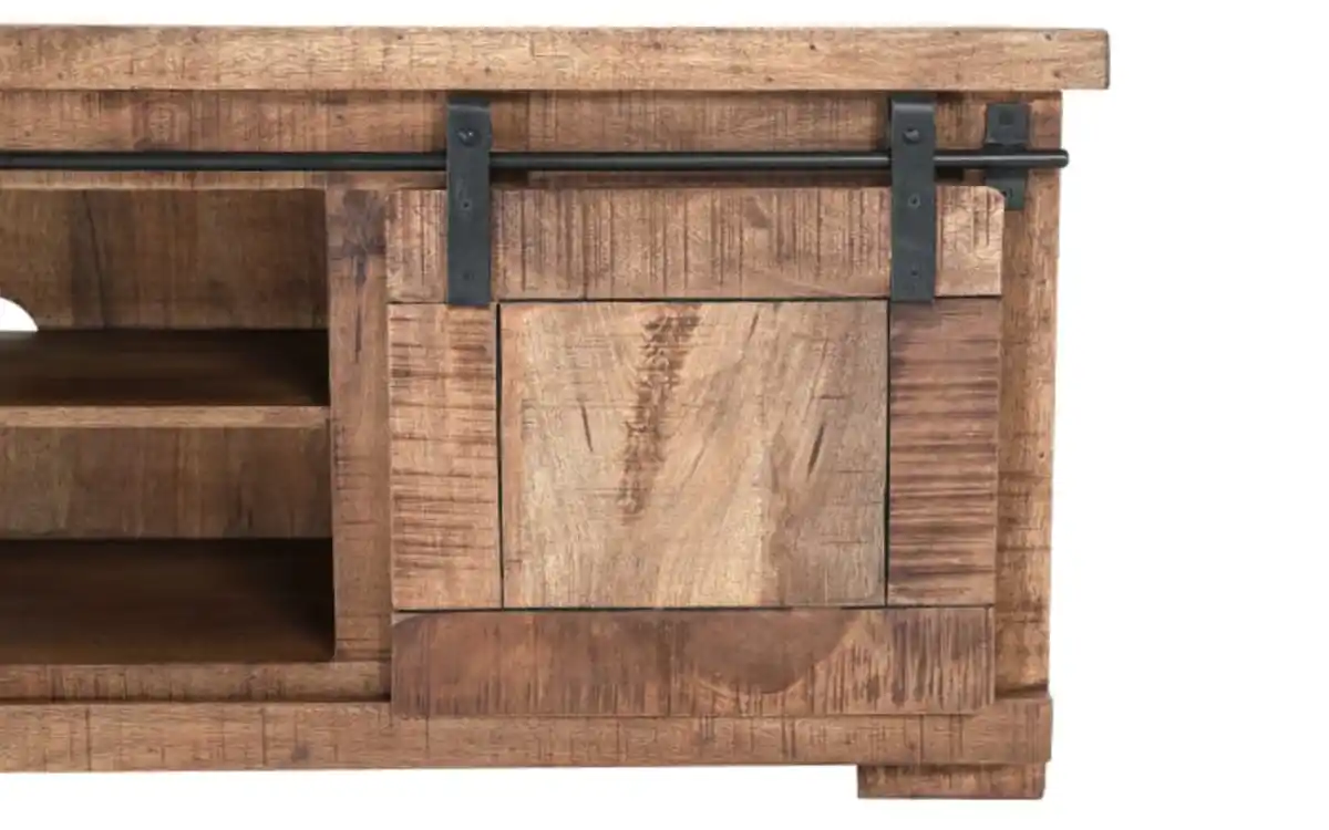 Bild 2 von Gutmann Factory - Lowboard Kamerun, Mangoholz massiv, inkl. Schiebetüren