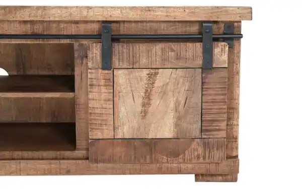 Bild 2 von Gutmann Factory - Lowboard Kamerun, Mangoholz massiv, inkl. Schiebetüren