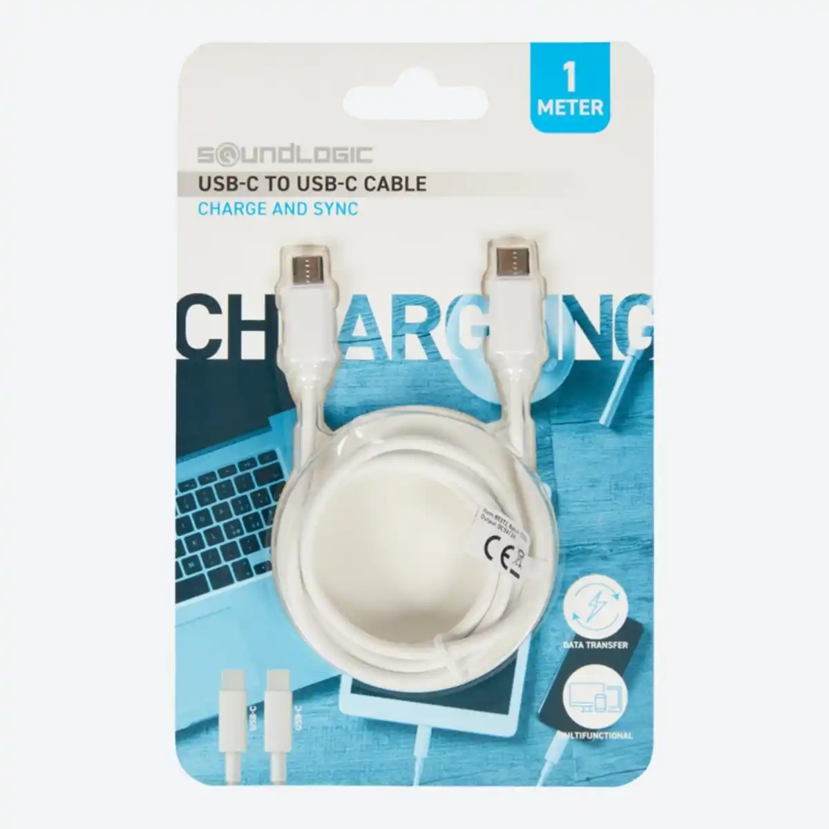 Bild 2 von Soundlogic Ladekabel, USB-Type-C zu USB-Type-C, ca. 1m