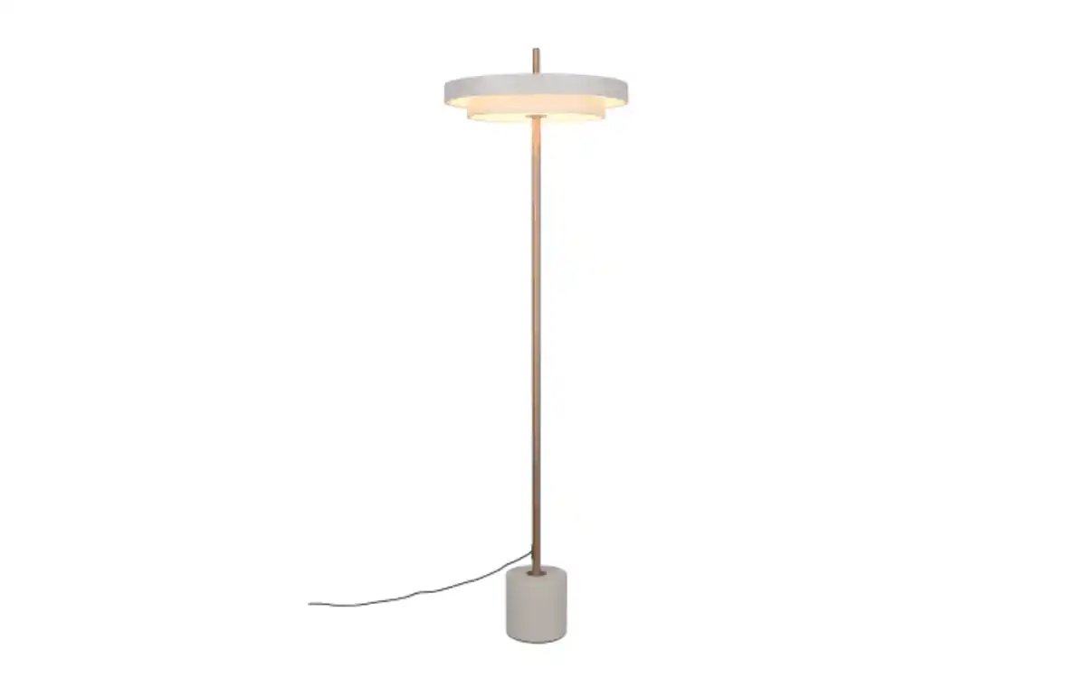 Bild 1 von LED-Standleuchte Keaton, grau/coffee, inkl. Sensordimmer