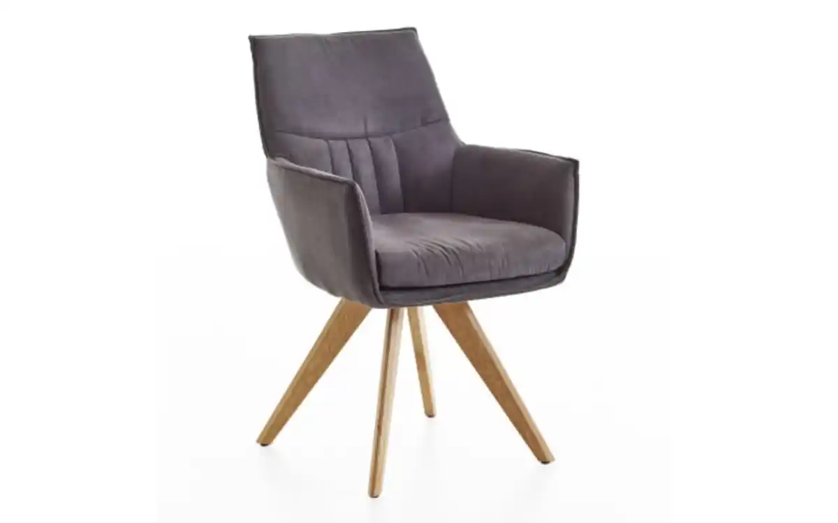 Bild 1 von Niehoff - Schalensessel Latina, Wildeiche/graphit