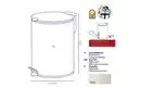 Bild 2 von Creatable - Kosmetikeimer, beige matt, 5 Liter
