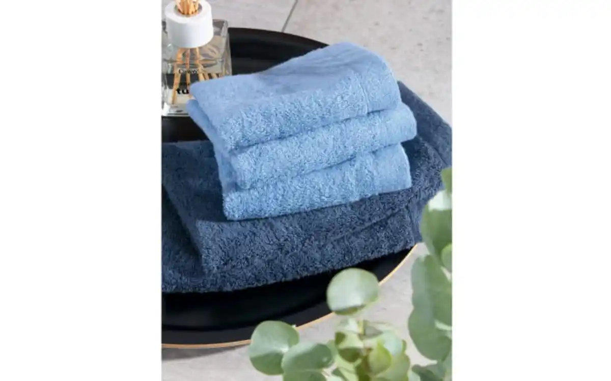 Bild 2 von Handtuch Lifestyle Uni aus Baumwolle, basalt, 50 x 100 cm