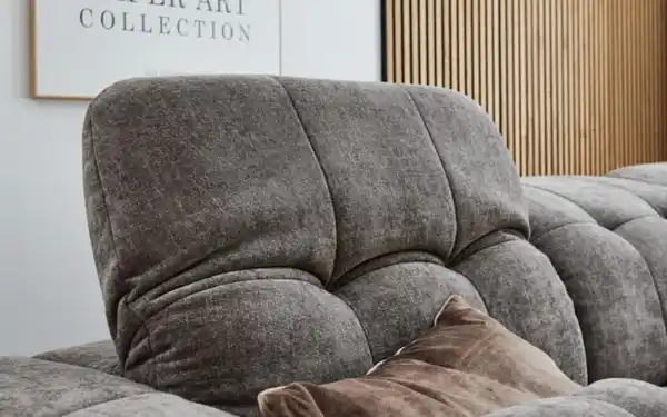 Bild 4 von Wohnlandschaft Liguria, grau, inkl. Zierkissen