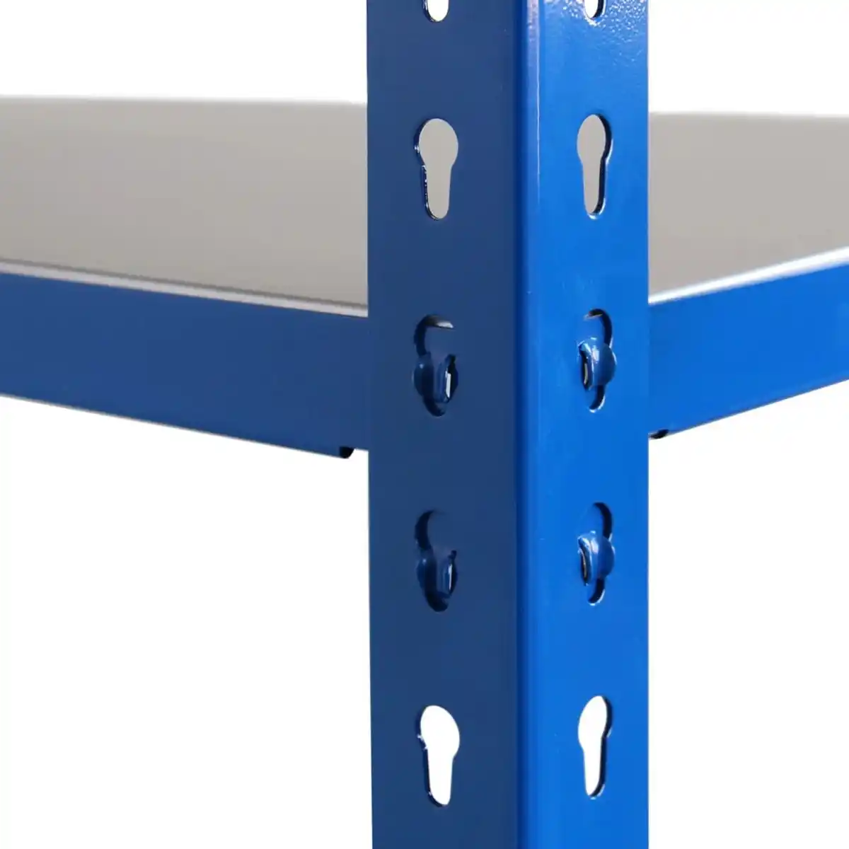 Bild 4 von Ar Shelving Steckregal Blau & Verzinkt 200 x 60 x 40 cm 4 Böden 180 kg