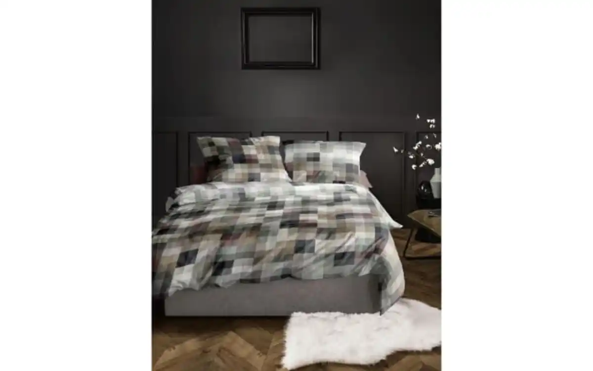 Bild 3 von Bettwäsche Wave, beige, 135 x 200 cm