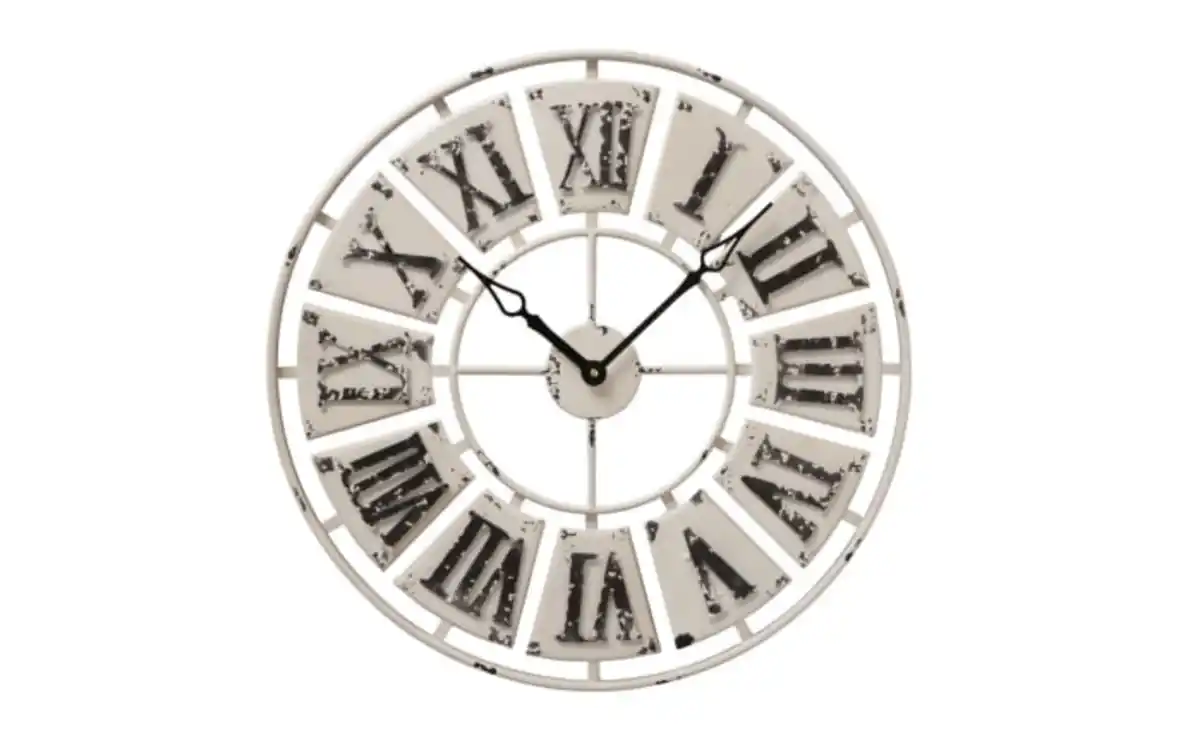 Bild 1 von Wanduhr Orinoco, weiß/schwarz, 60 cm