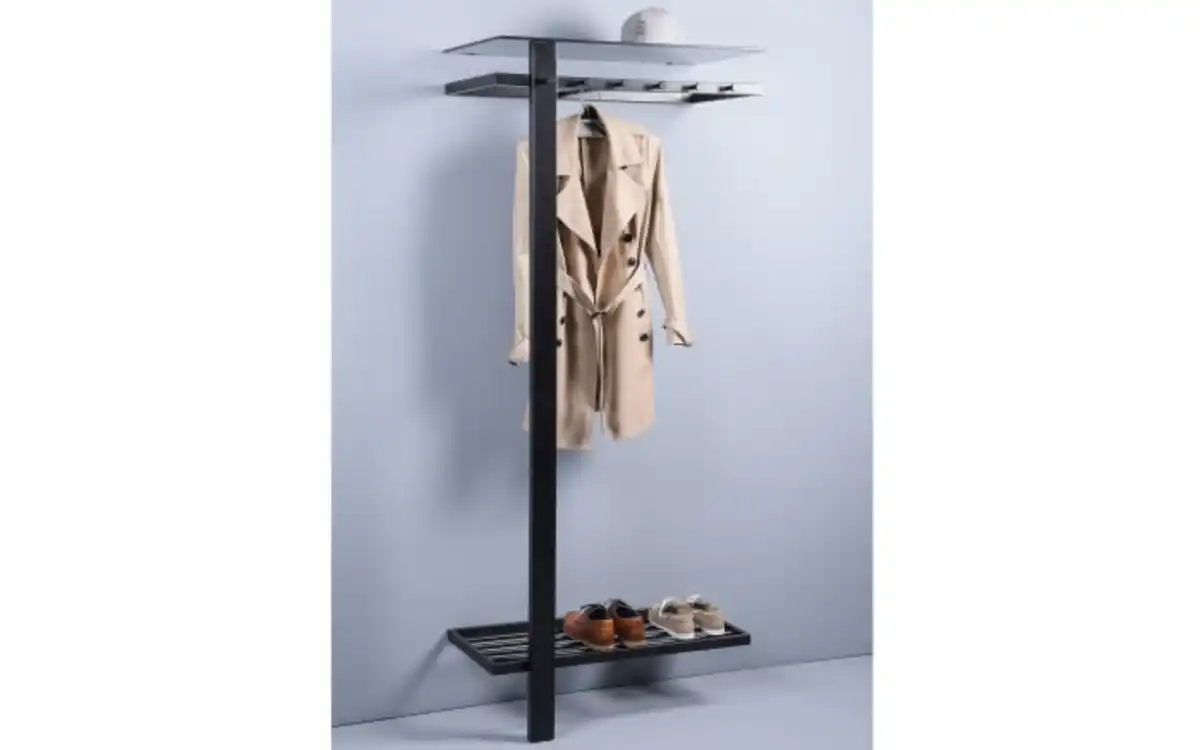 Bild 4 von Wiemann - Garderobe Barcelona, schwarz/grau