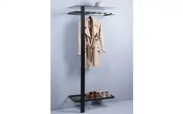 Bild 4 von Wiemann - Garderobe Barcelona, schwarz/grau