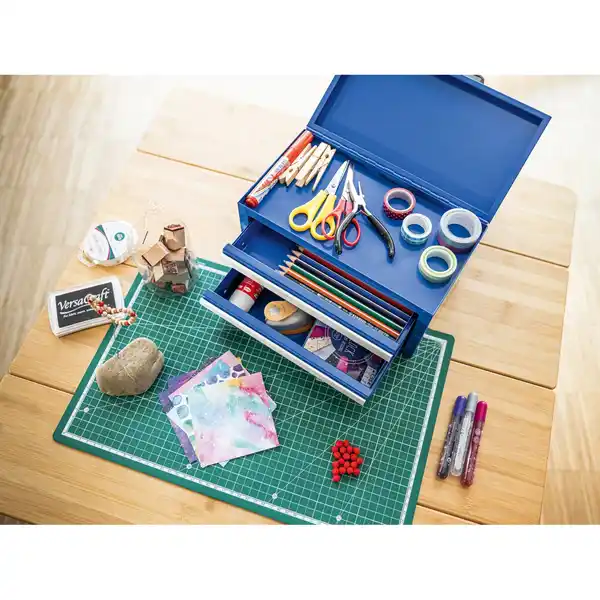Bild 3 von Mini Toolbox Blau 26 cm x 17 cm x 28 cm