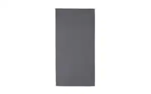Handtuch Lifestyle Uni aus Baumwolle, basalt, 50 x 100 cm