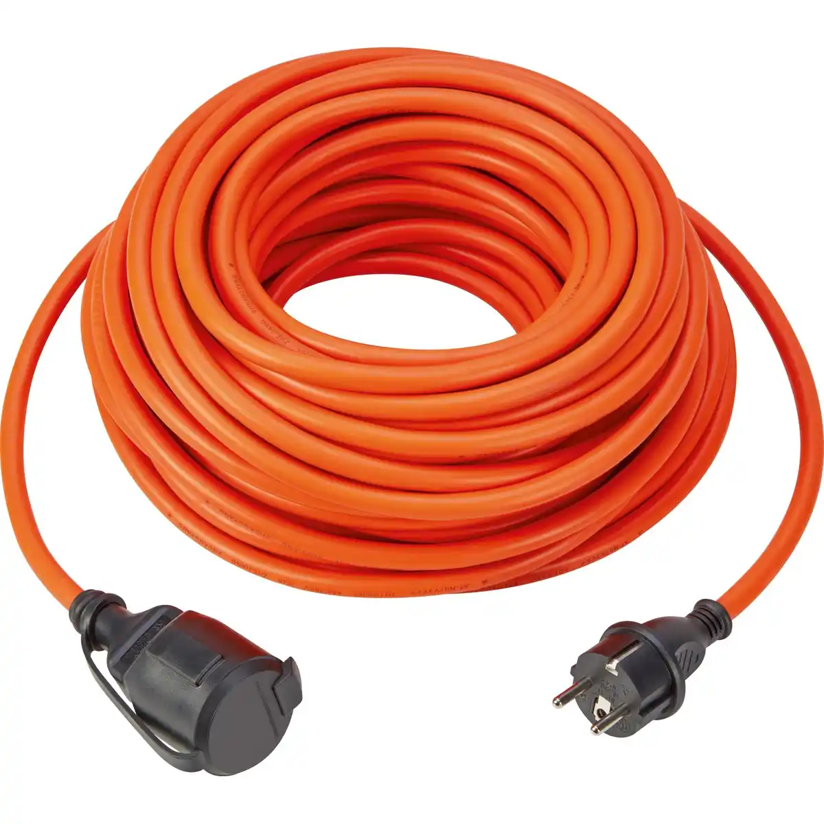 Bild 1 von Verlängerungskabel Orange-Schwarz 25 m IP44