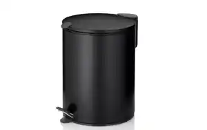 Kosmetikeimer, schwarz matt, 5 Liter