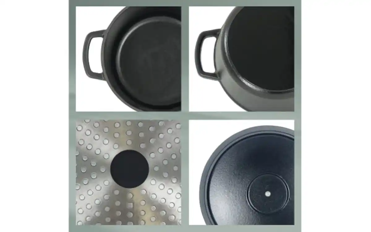 Bild 3 von Bräter Calido, schwarz, oval, 3,8 l