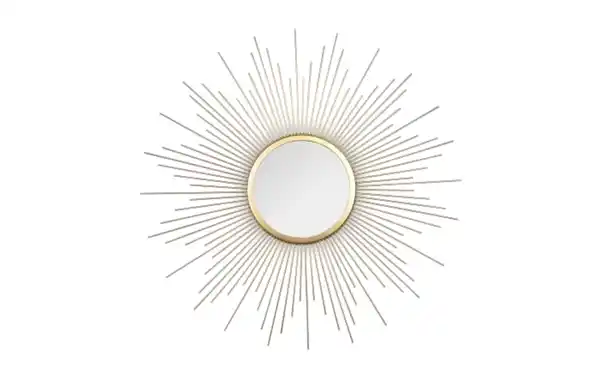 Bild 2 von Metallspiegel Sunny, goldfarbig, 60 cm