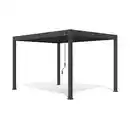 Bild 1 von Weide Deluxe Aluminium Pavillon 3 x 4 M Anthrazit Pergola Freistehend