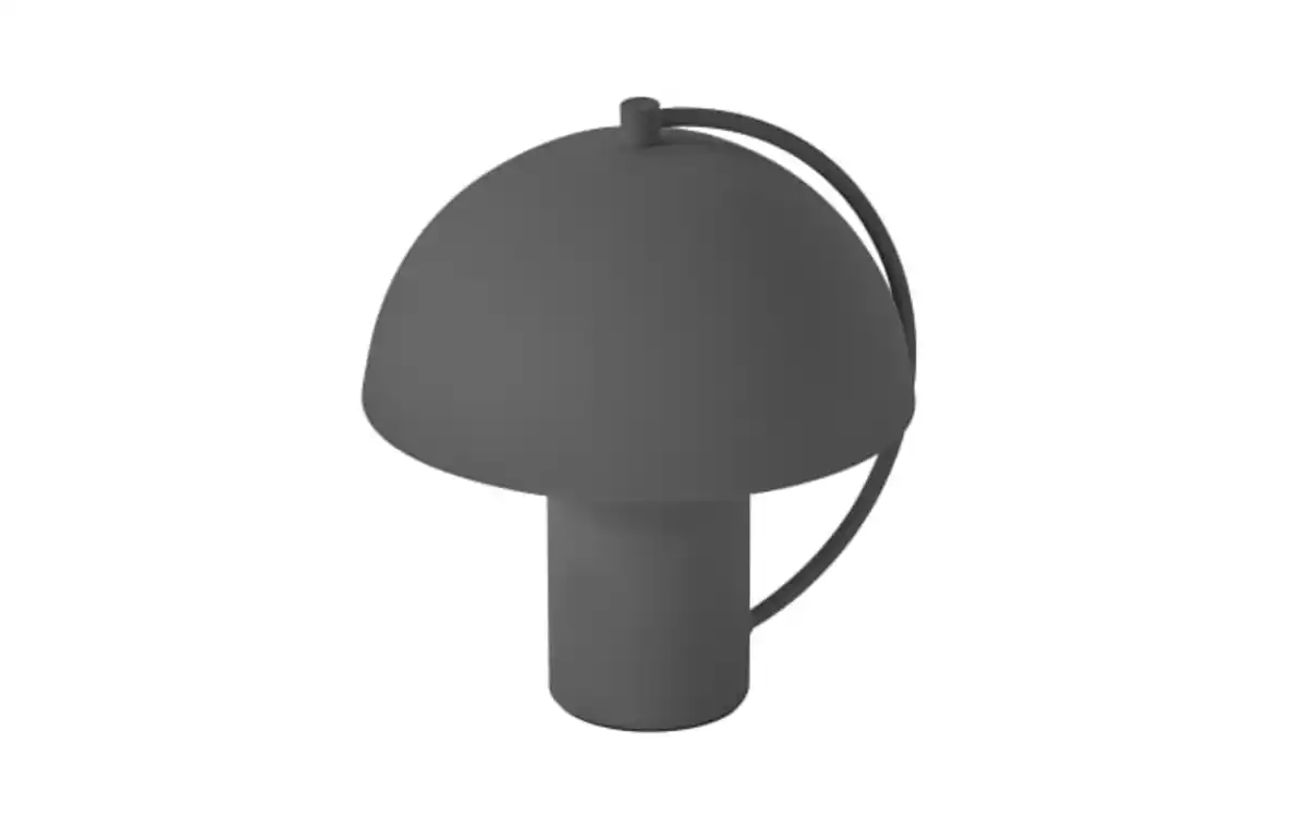 Bild 1 von LED-Akkutischleuchte Hedda, schwarz, 27 cm, inkl. CCT und Touchdimmer