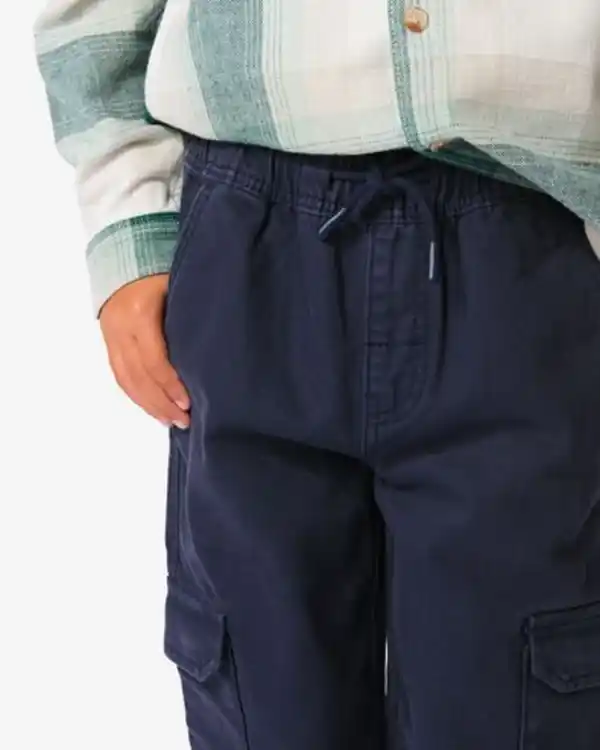 Bild 4 von Kinder-Cargohose dunkelblau