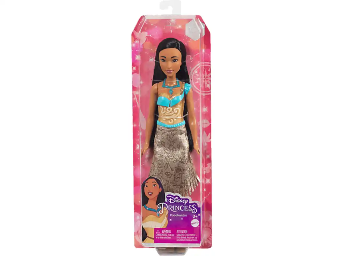 Bild 1 von BARBIE HLW07 Disney Prinzessin Pocahontas-Puppe Spielzeugpuppe Mehrfarbig