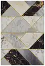 Bild 1 von Outdoorteppich Noble Multicolor ca. 240x340cm, Grau, Schwarz, Goldfarben
