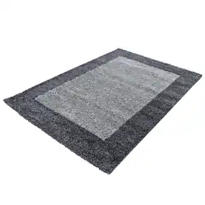 Hochflorteppich Life Grau ca. 100x200cm, Grau