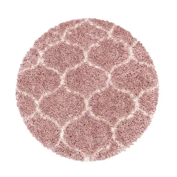 Bild 1 von Webteppich Salsa Rosa Ø ca. 120cm, Rosa