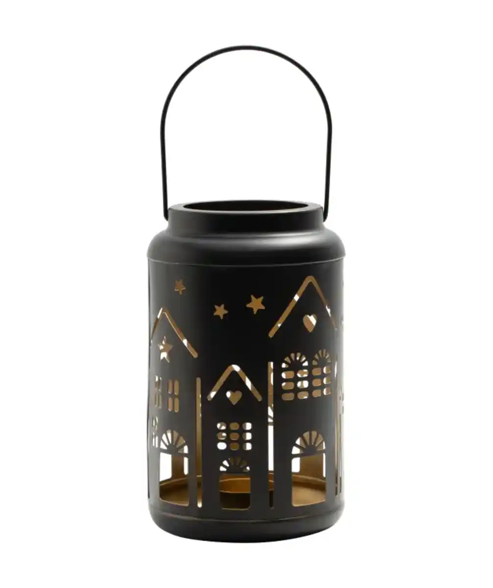 Bild 1 von Windlicht Weihnachten, schwarz