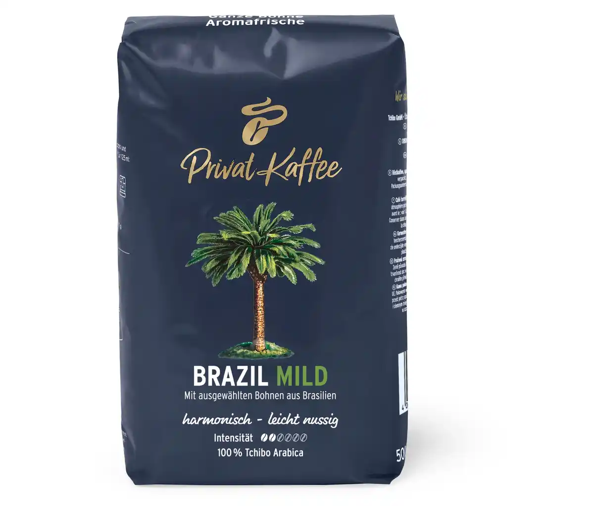 Bild 1 von Privat Kaffee Brazil Mild - 1x 500 g Ganze Bohne