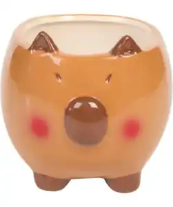 Capybara Planztopf, braun
