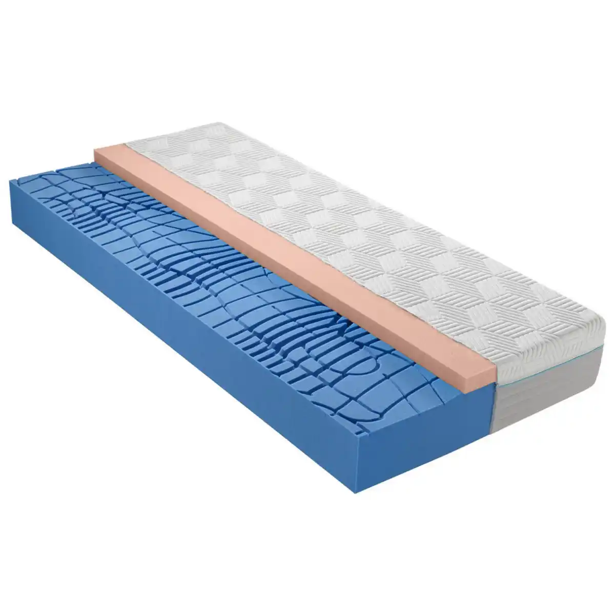 Bild 1 von Dieter Knoll Gelschaummatratze, Weiß, Textil, H4, rechteckig, 180x210 cm, Austria Gütezeichen, Made in Austria, Oeko-Tex® Standard 100, Qualität aus Österreich, Über- und Sondergrößen erhält