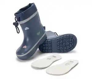 Kinder-Gummistiefel, Herz-Alloverprint