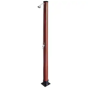 Gre Solardusche 2021, Braun, 11x200x11 cm, Freizeit, Pools und Wasserspaß, Gartenduschen
