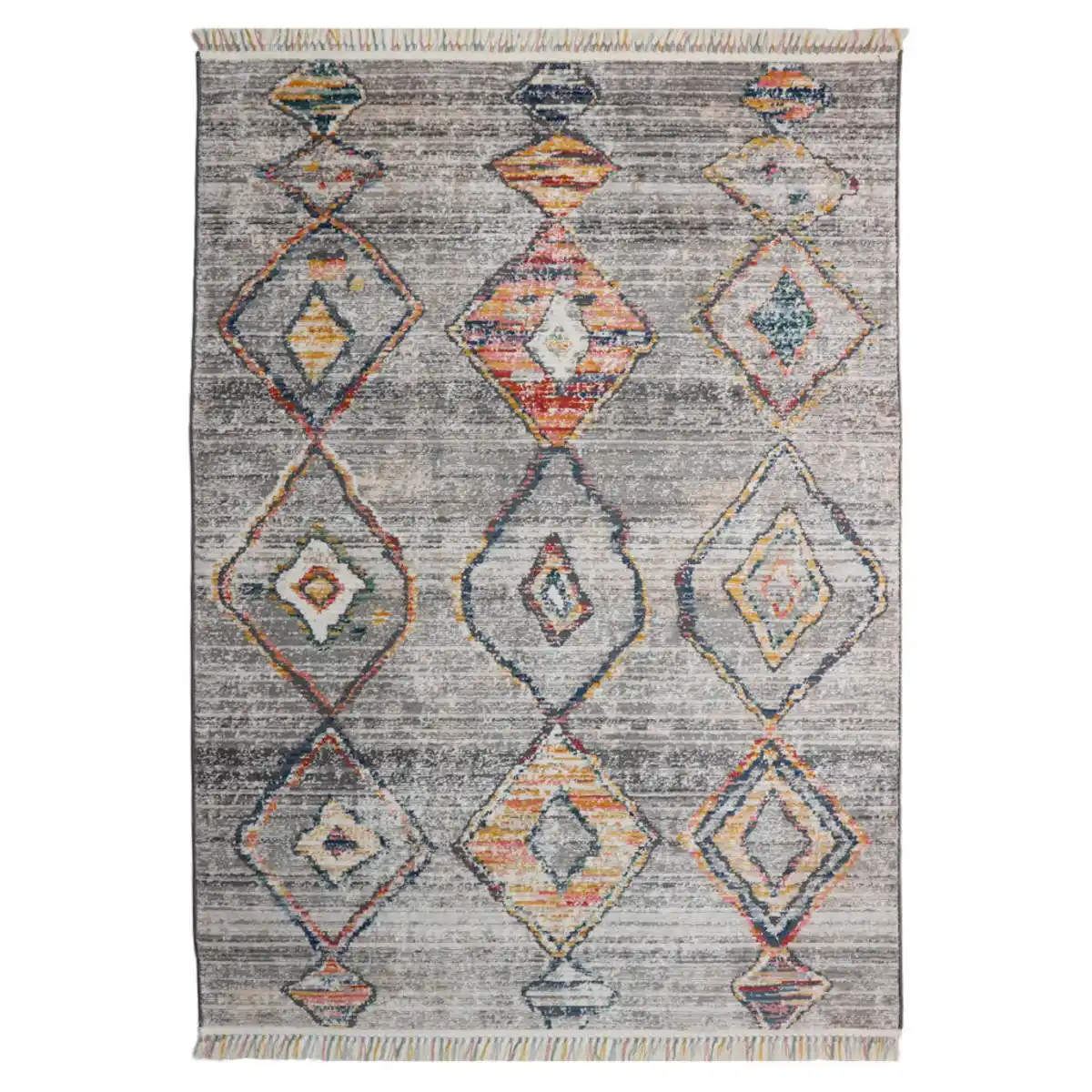 Bild 1 von Novel Webteppich Intense, Grau, Textil, Abstraktes, rechteckig, 200x300 cm, Teppiche & Böden, Teppiche, Moderne Teppiche