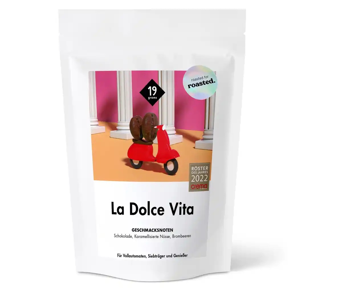Bild 1 von 19grams - Dolce Vita Espresso - 250 g Ganze Bohne
