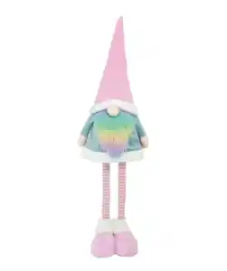 Deko-Wichtel Weihnachten, rosa