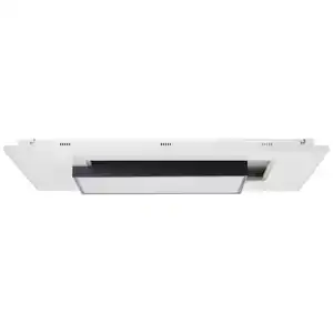 LED-Deckenleuchte Hutson Schwarz/Weiß max. 60 Watt Deckenlampe, Weiß, Schwarz