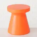 Bild 1 von Boltze Home Beistelltisch, Orange, Kunststoff, Keramik, rund, 39.5 cm, Wohnzimmer, Wohnzimmertische, Beistelltische