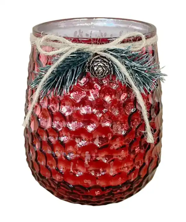 Bild 1 von Teelichtehalter Weihnachten, rot